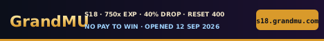 GrandMU Season 18 server banner