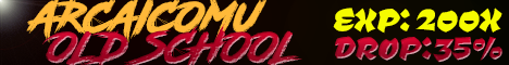 ARCAICOMU - 97x - OLD SCHOOL server banner