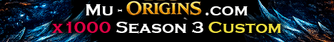 19 JUNE Mu Origins x1000  server banner