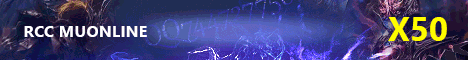 RCC MuOnline server banner